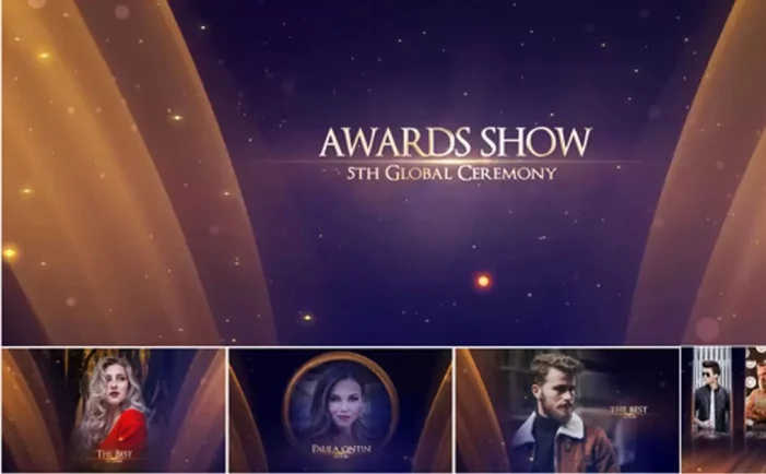 颁奖典礼2个版本片头AE视频模版Awards Show | 2 versions