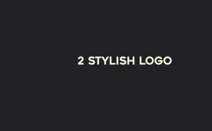时尚logo标志AE视频模版2 Stylish Logo