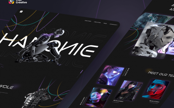 NFT 网页 UI概念 (FIG)