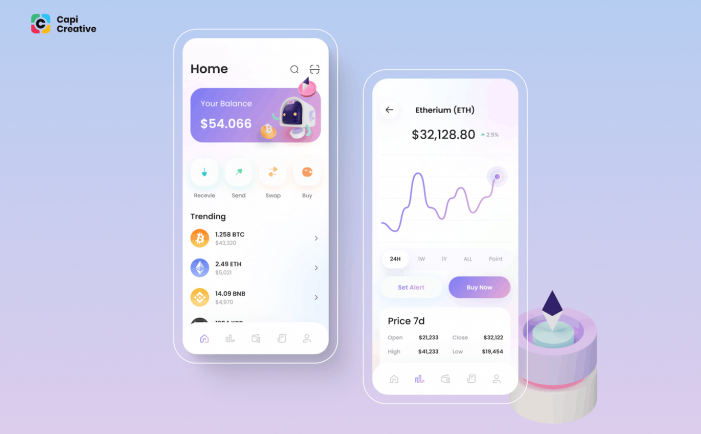 UI加密概念APP UI KIT (FIG)