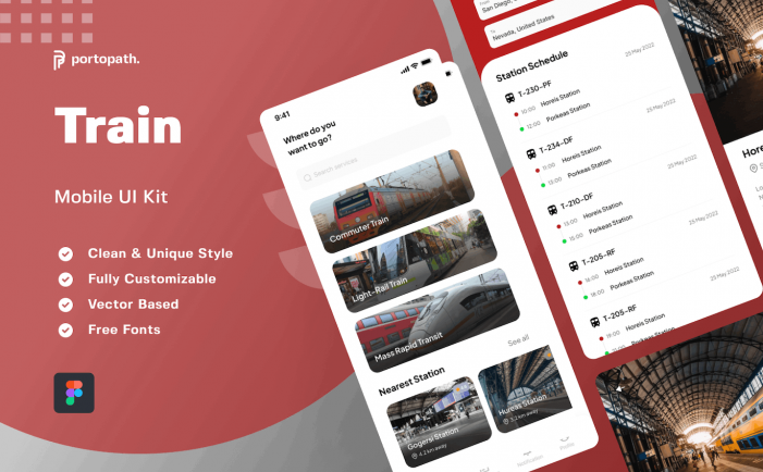 培训移动应用程序APP UI KIT (FIG)